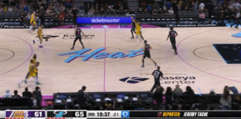 湖人八连胜再胜热火 东契奇狂砍60分创历史纪录